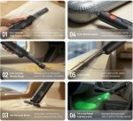 جارو شارژی 6 کاره شیائومی مدل Deerma XC01 Portable Handheld Vacuum Cleaner - Image 2